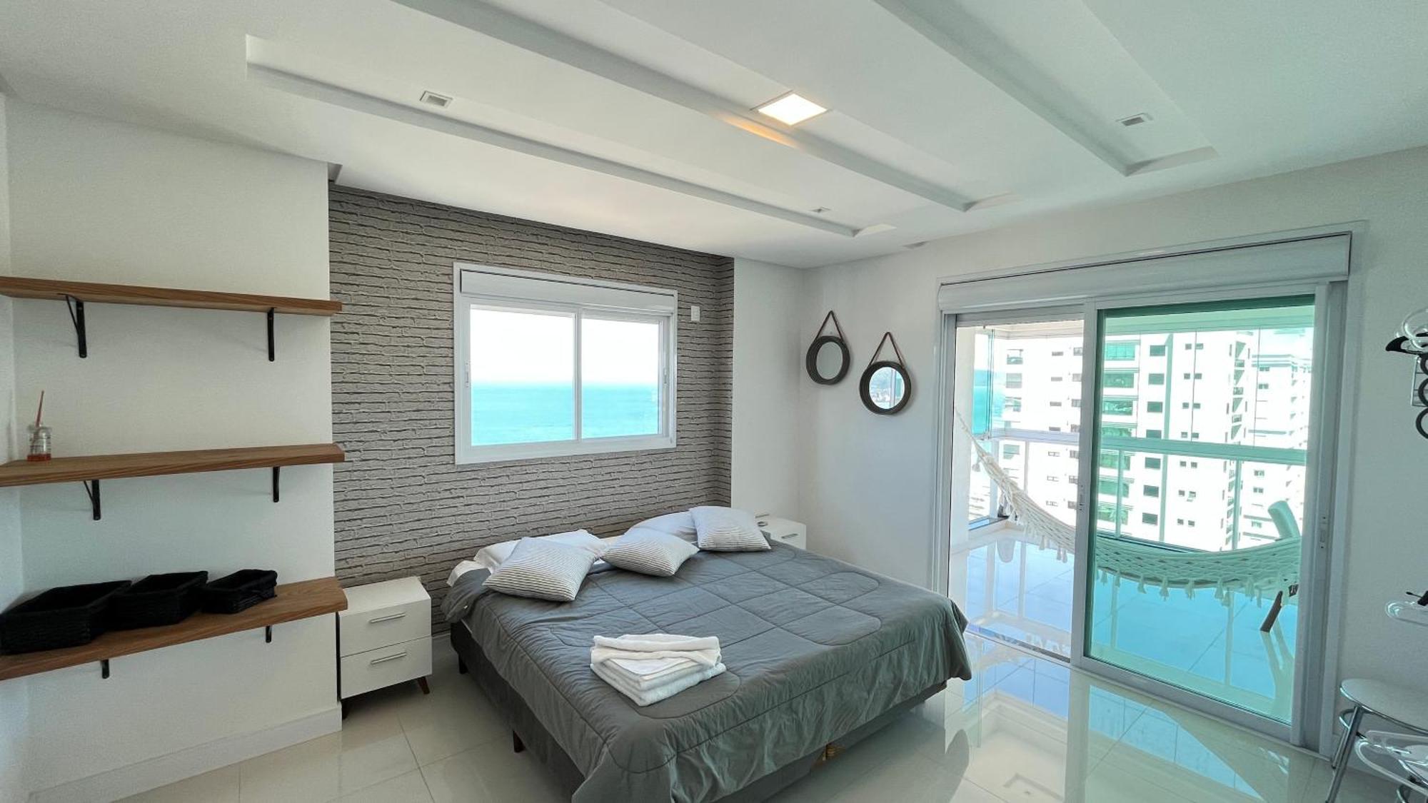 Cobertura Com Belissima Vista Para O Mar E Jacuzzi Itapema Bagian luar foto